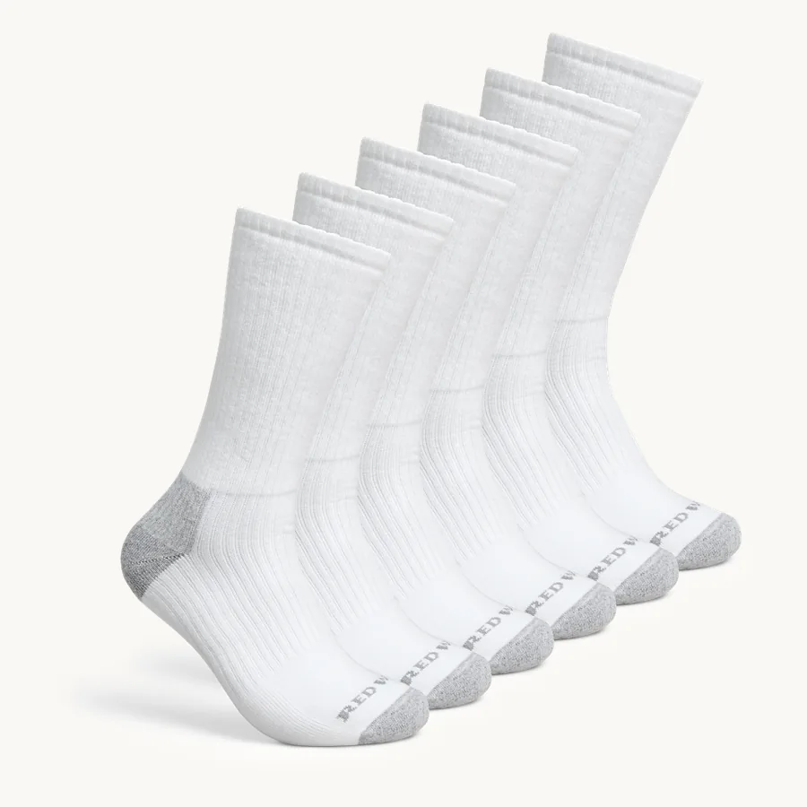 Red Wing 97268 Everyday Work Crew Socks 6-Pack