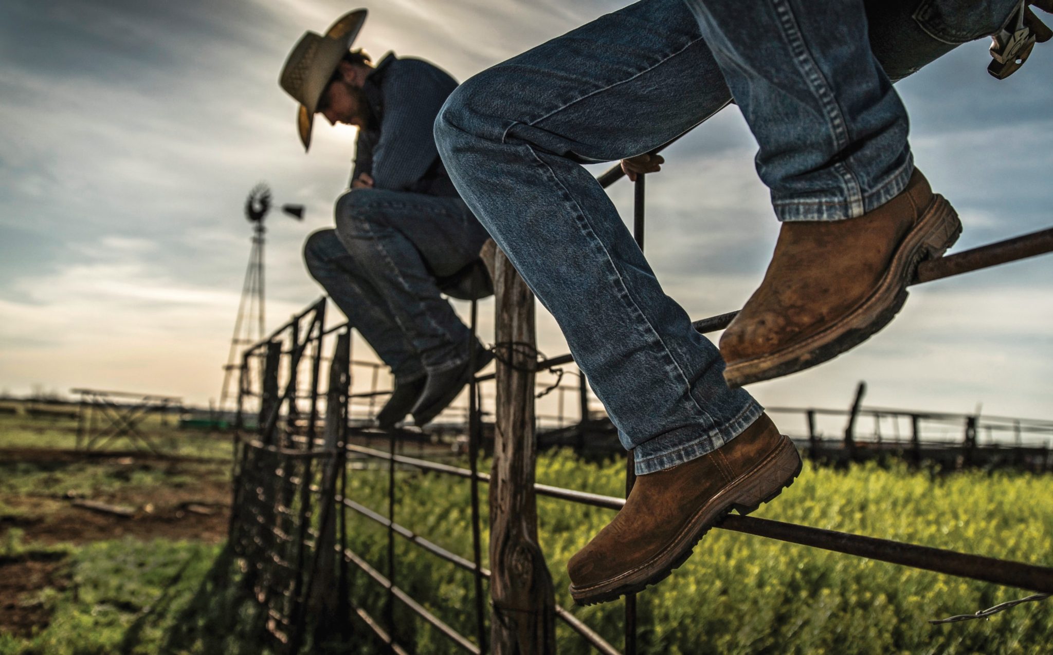 Red Wing work boots — built for the job
